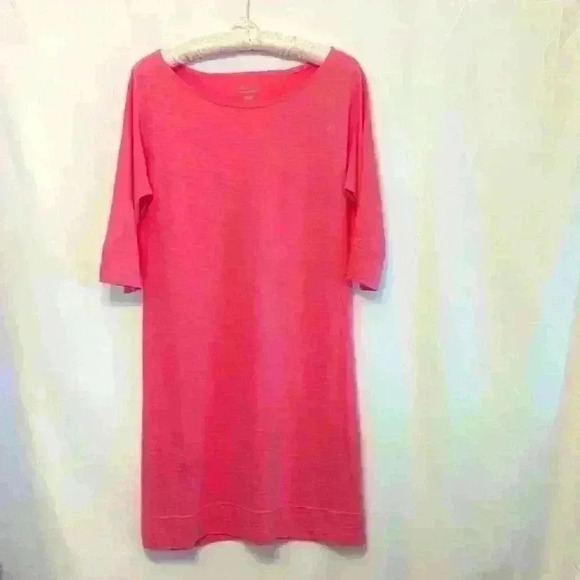 Lillie Pulitzer Classic Pink Dress. Excellent pre-loved condition. 3/4 sleeves. - Picture 1 of 4